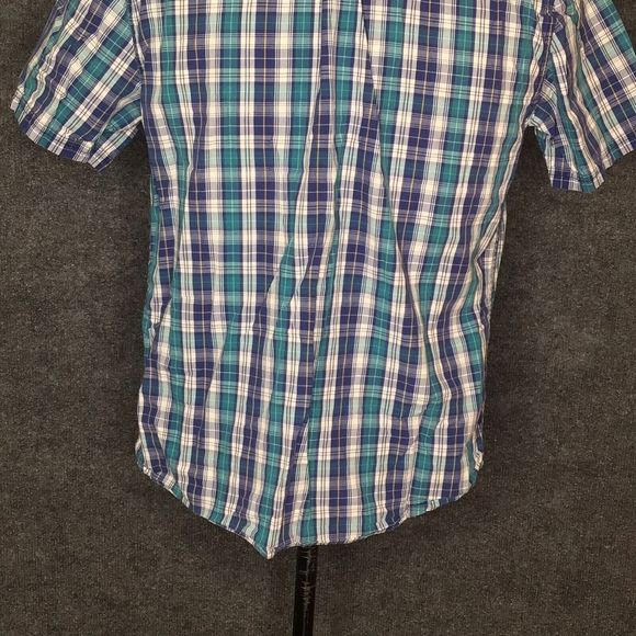 Brooklyn industries Shirt Size M Medium Boys Multicolor Plaid Button Up - Picture 8 of 10